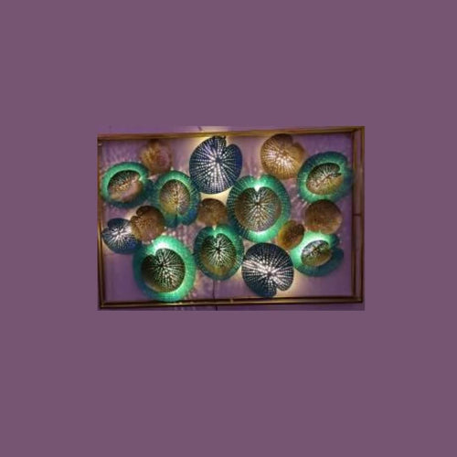 Metallic Box Leaf Zara (48x3.5x32)