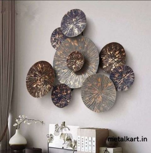 Metallic Contemporary Charm Wall Décor (45 x 37 Inches)