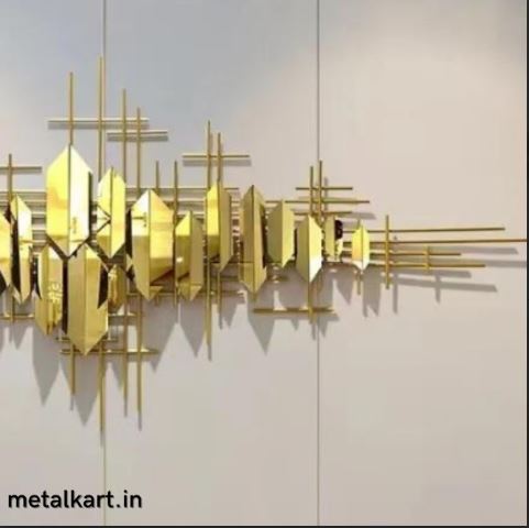 Metallic Gravity's Embrace Wall Art (58.6 x 25.1 Inches)