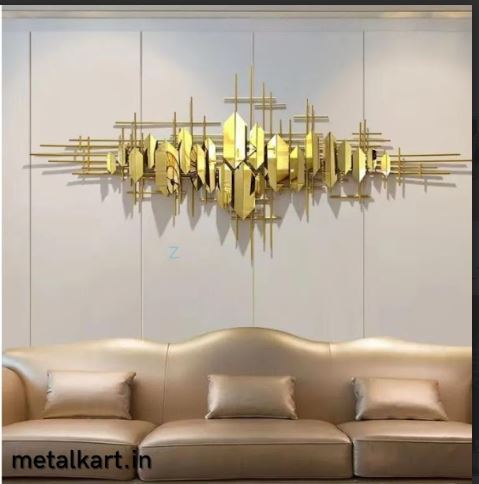 Metallic Gravity's Embrace Wall Art (58.6 x 25.1 Inches)