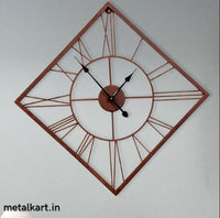 Thumbnail for Metallic Kite with Roman Time Wall Clock (24 x 24 Inches)