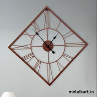 Thumbnail for Metallic Kite with Roman Time Wall Clock (24 x 24 Inches)