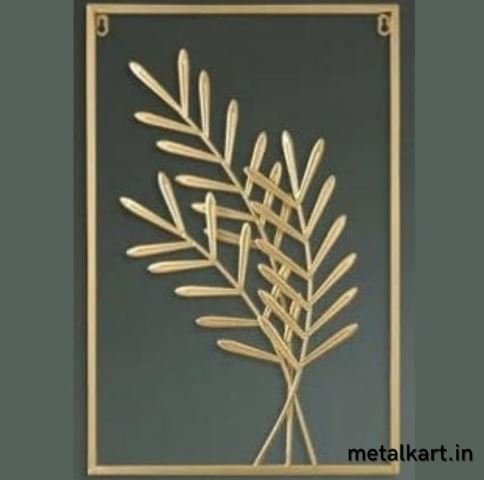Metallic Organic Oasis Wall Accent (16 x 24 Inches) Each Panel