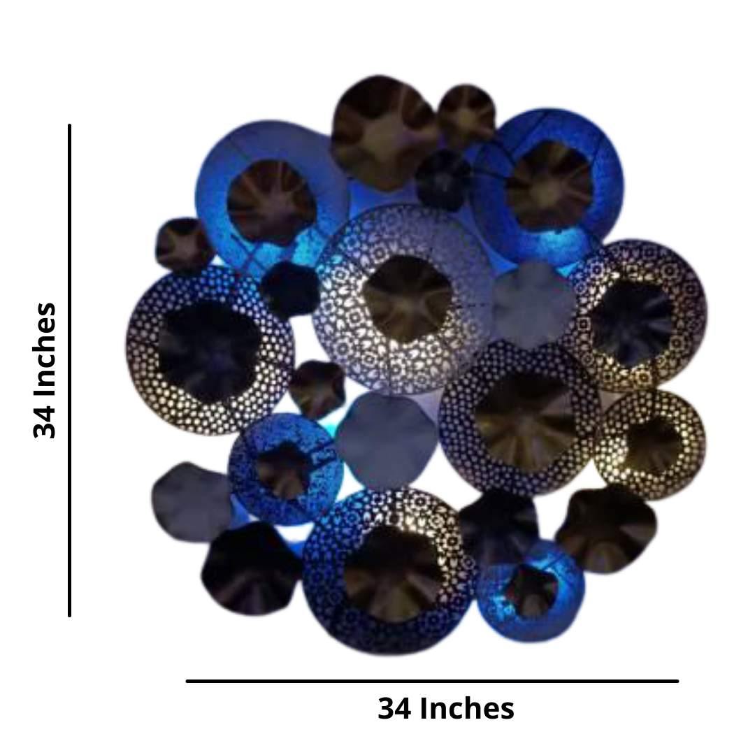 Metallic Round Circle (34 * 34 Inches)