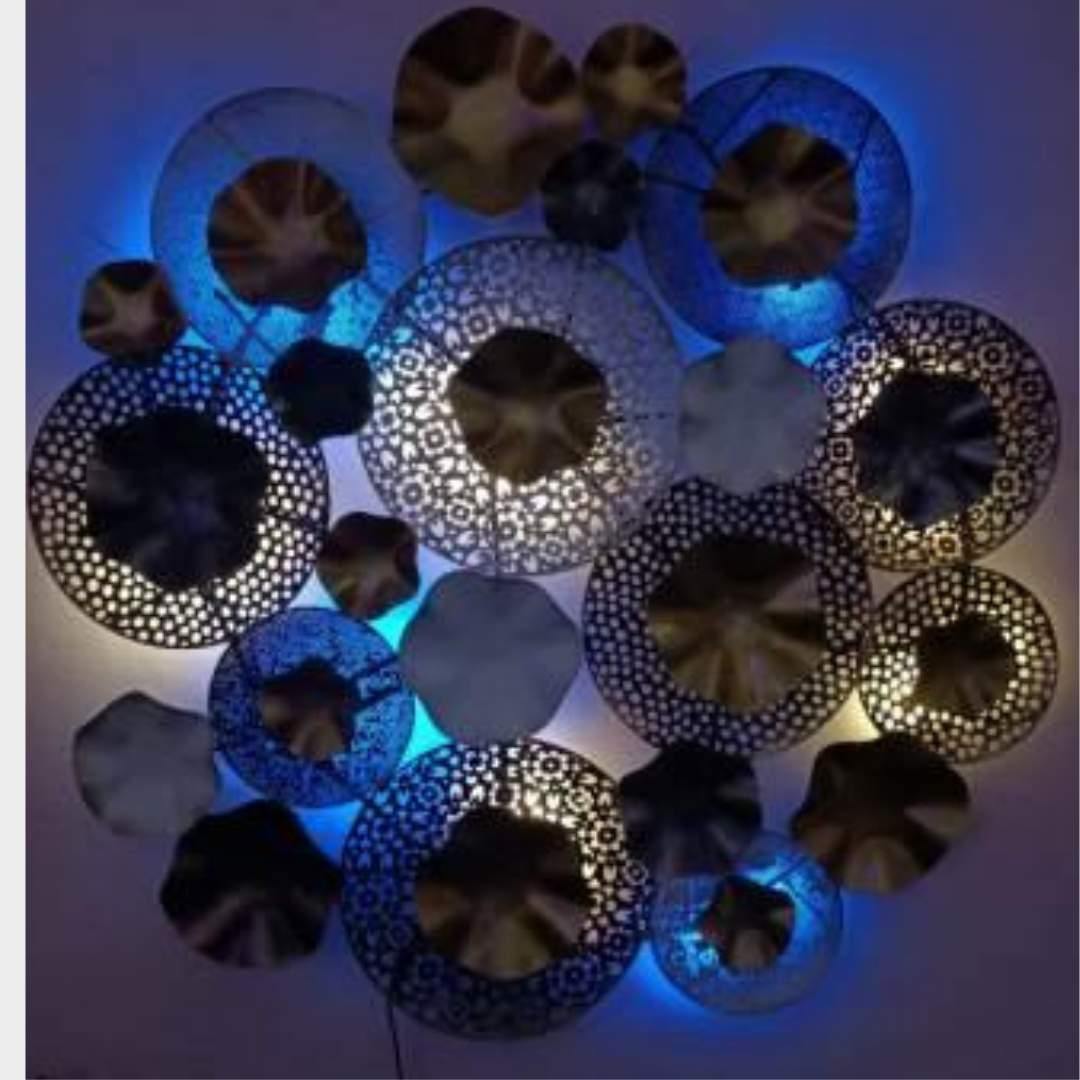 Metallic Round Circle (34 * 34 Inches)