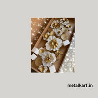 Thumbnail for Metallic Santa wall design (55 x 25 Inches)