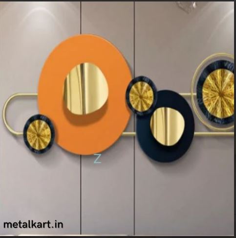 Metallic Solar Nexus Wall Art (59 x 22 Inches)