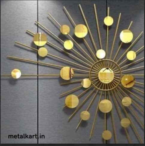 Metallic Solstice Shadow Wall Art (36.5 x 23.5 Inches)