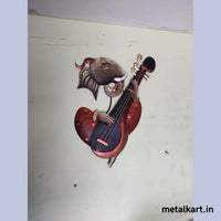 Thumbnail for Metallic Strings with Ganesha (22 x 16 Inches)