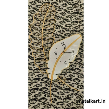 Metallic Time Leaves (36 x 24 Inches)