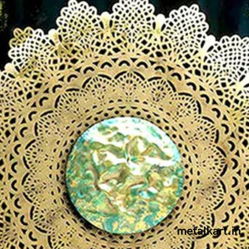 Metallic Universe Sun Shaped fine wall accent (31 x 31 Inches approx)