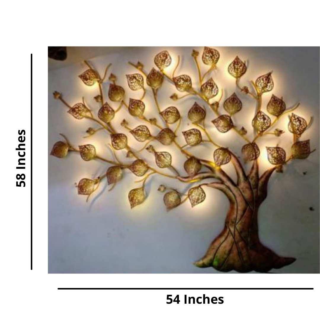 Metallic Windy Tree (58x2.5x54)