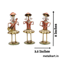 Thumbnail for MUSICAL TRIO DRESSED IN RED (SET OF 3)