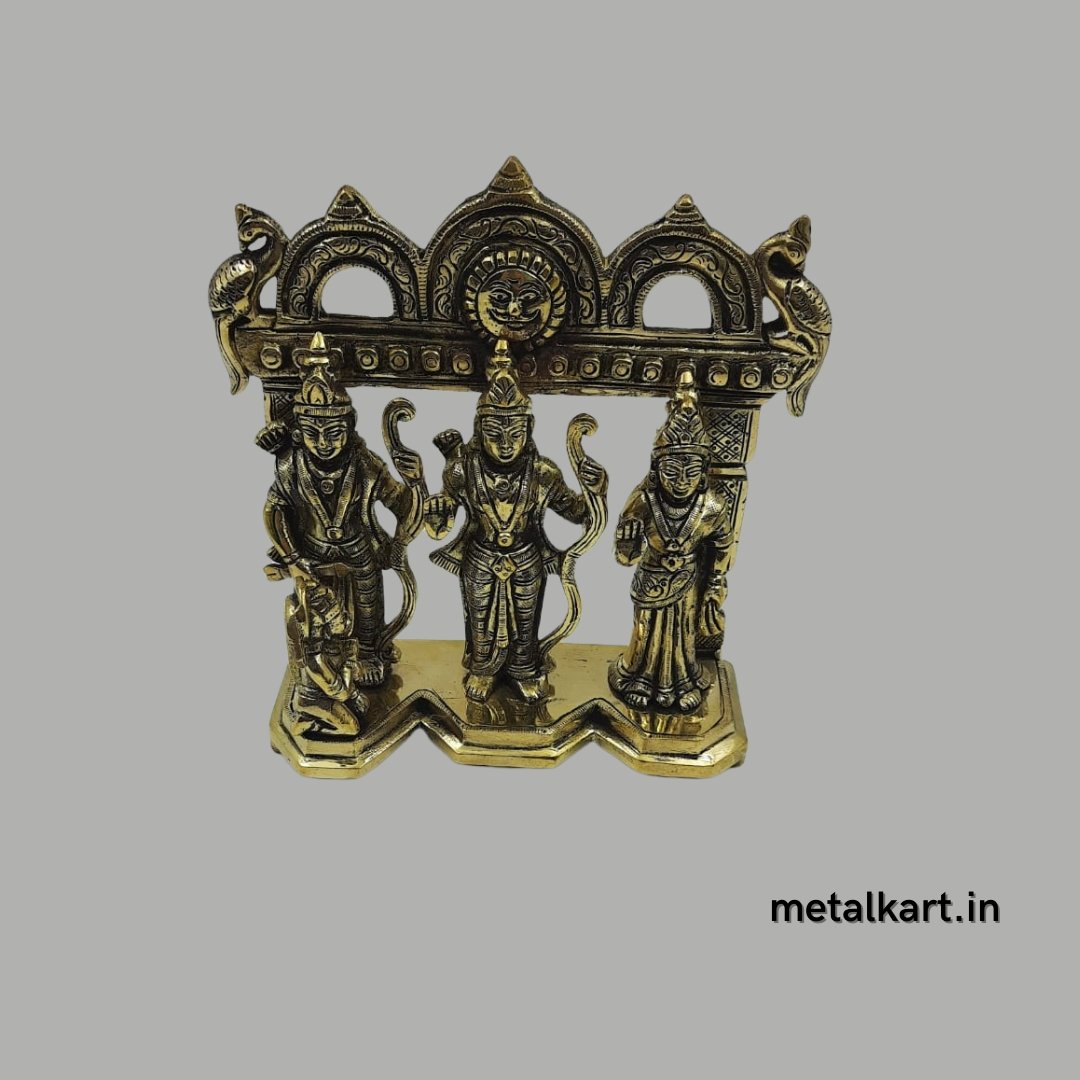 Sri Ram Darbar (Weight 2169 gms., Height 6.5 Inches)