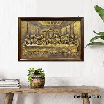 The Last Supper 3D Relief Wall Mural ( 36 x 24 Inches)