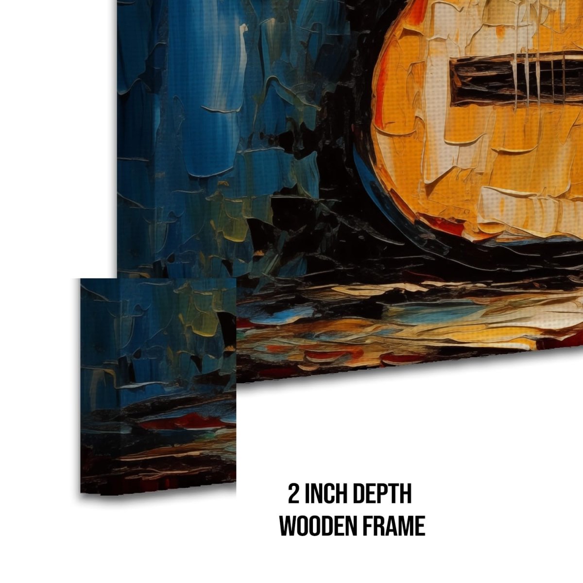The Strings and Stems Canvas Wall Art (48 x 36 Inches)