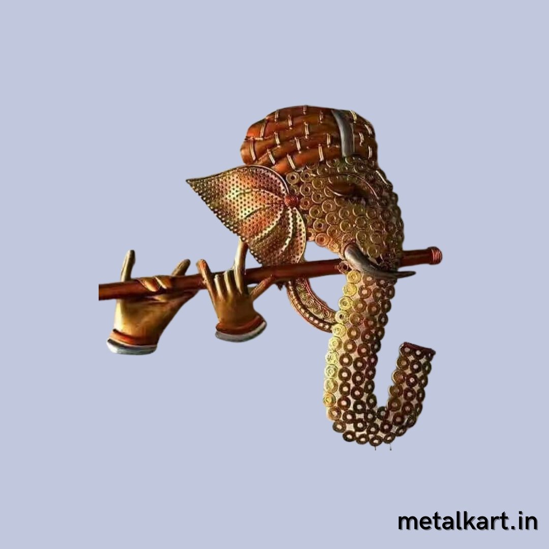 Venu Vadak Ganesh wall accent (20 x 18 Inches)