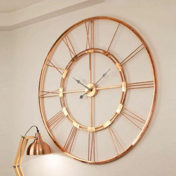 The Art of Time: Exploring the Beauty of Designer Metallic Wall Clocks - Punam Metalcrafts