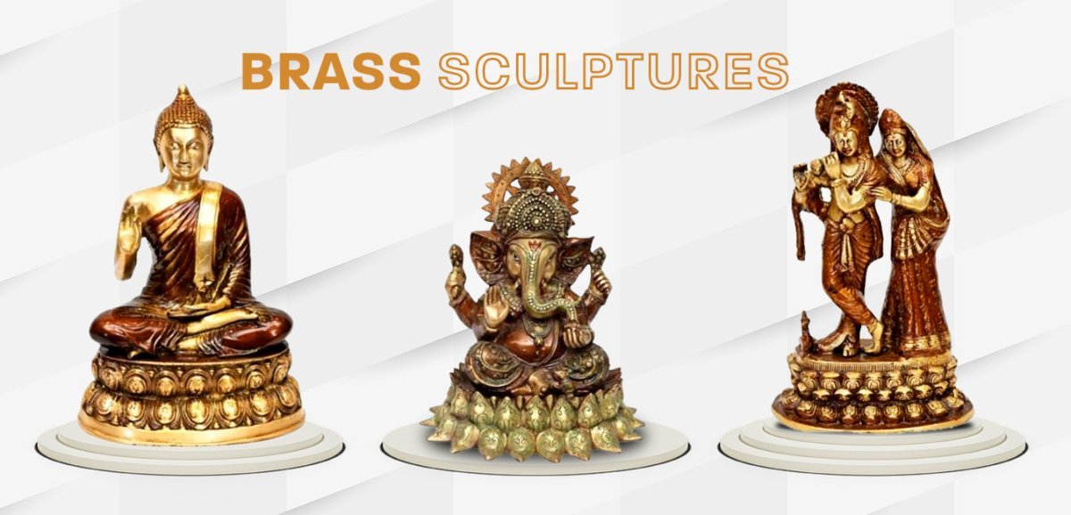 Brass sculptures - Punam Metalcrafts