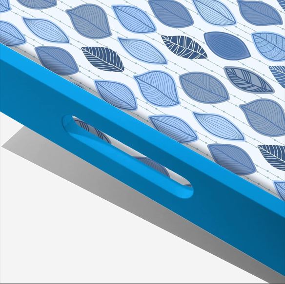 Abstract design Wooden Tray for serving (Starting 9x9 Inches)