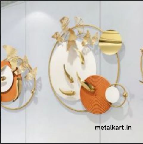 Metallic Shoal Symphony Wall Art (59 x 24 Inches)