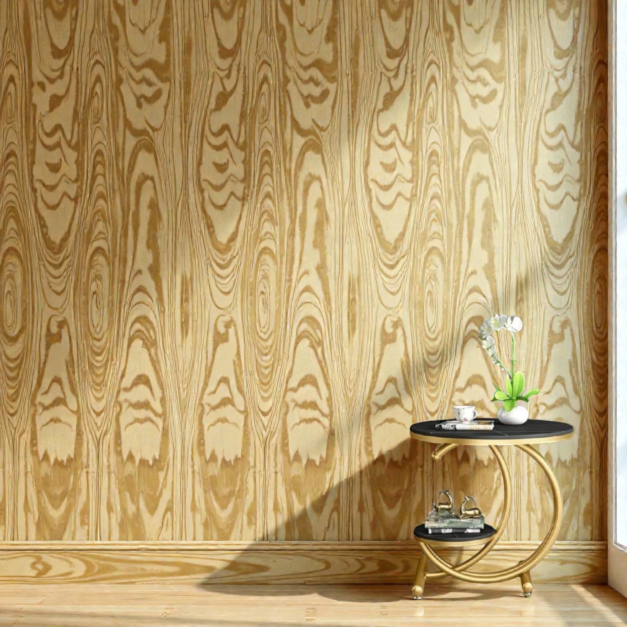 Metalkart Special Matte Midnight 2-Shelf Tray Table