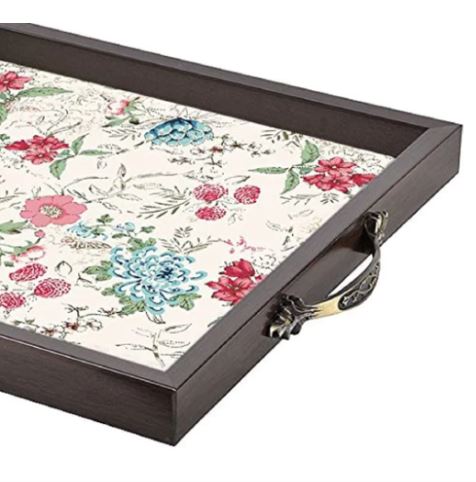 Wooden Tea Serving Tray (Starting 9x9 Inches)