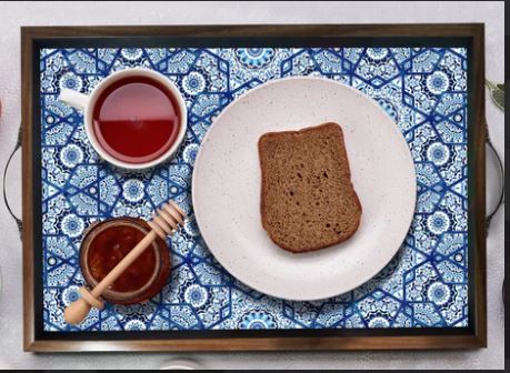Wooden Tray with Handles (12x18 Inches)