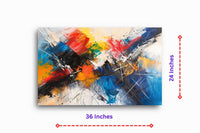 Thumbnail for Abstract: Chrysalis Dreamscape Canvas Wall Painting (36 x 24 Inches)