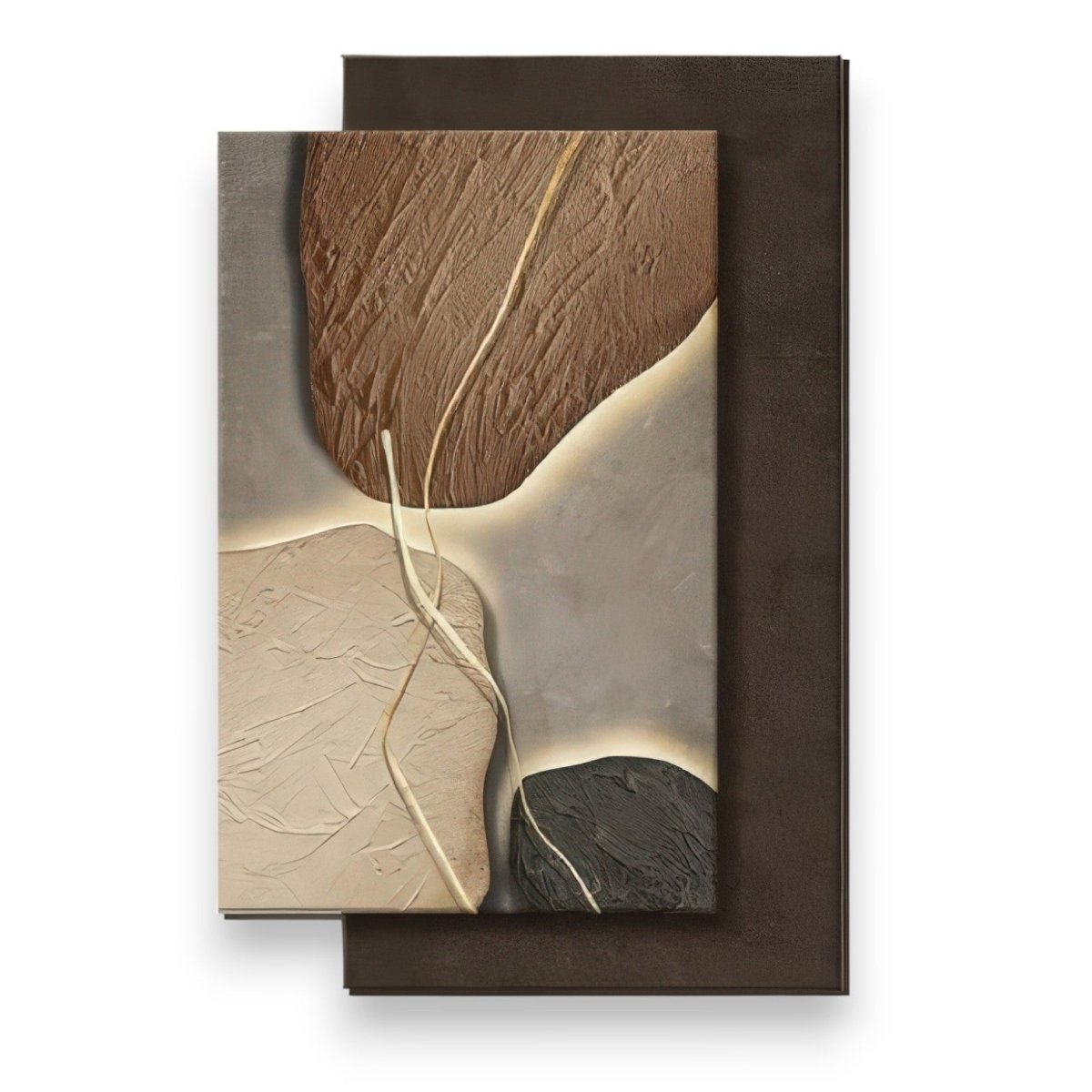 Abstract Earthy Flow Wall Decor (60 x 80 CM)