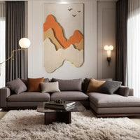 Thumbnail for Abstract Horizon Birds Landscape Art (60 x 90 CM)