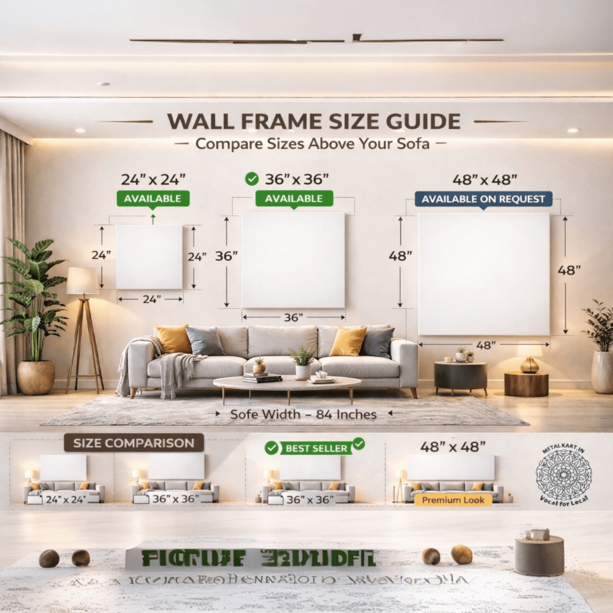 Abstract Oasis Canvas Wall Painting