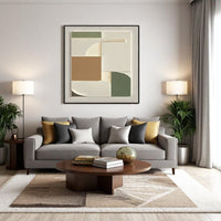 Thumbnail for Abstract Textured Block Composition Wall Decor (60 x 60 CM)