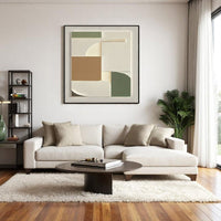 Thumbnail for Abstract Textured Block Composition Wall Decor (60 x 60 CM)