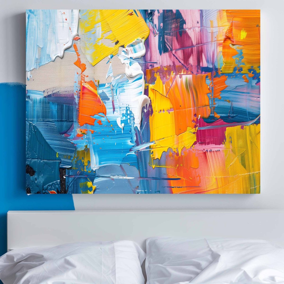 Abstract:The Unbound Energy Canvas Wall Painting (36 x 24 Inches)