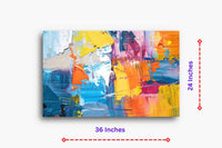 Thumbnail for Abstract:The Unbound Energy Canvas Wall Painting (36 x 24 Inches)