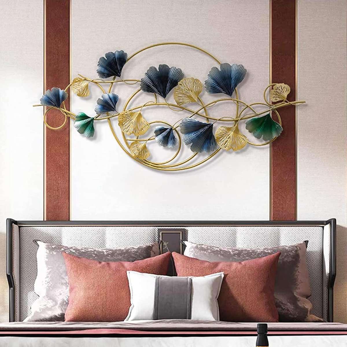 Aurelian Ginkgo Whisper Wall Art (125 x 61 cm)