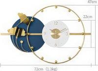 Thumbnail for Azure Horizon Wall Clock (28.3 x 18.5 Inches)