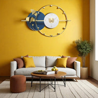 Thumbnail for Azure Horizon Wall Clock (28.3 x 18.5 Inches)