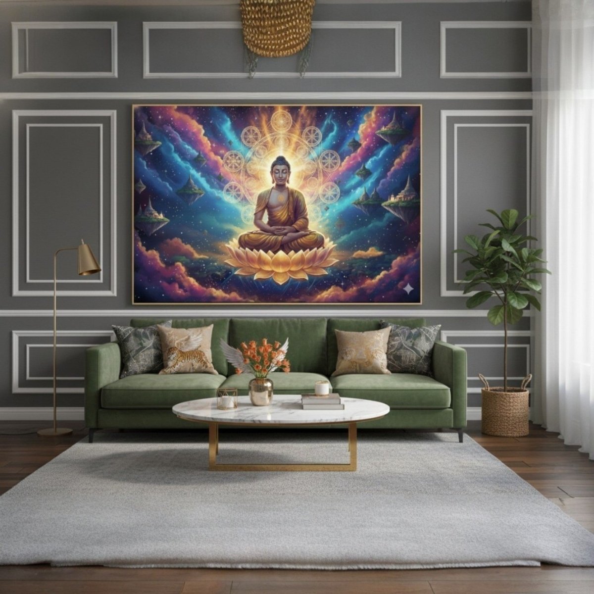 Buddha: Astral Bodhi: The Golden Lotus of Universal Wisdom