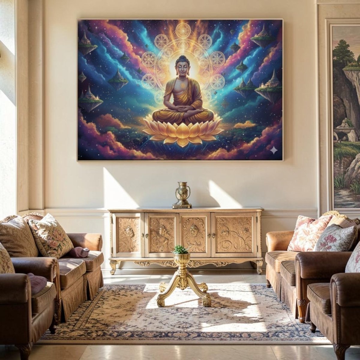 Buddha: Astral Bodhi: The Golden Lotus of Universal Wisdom