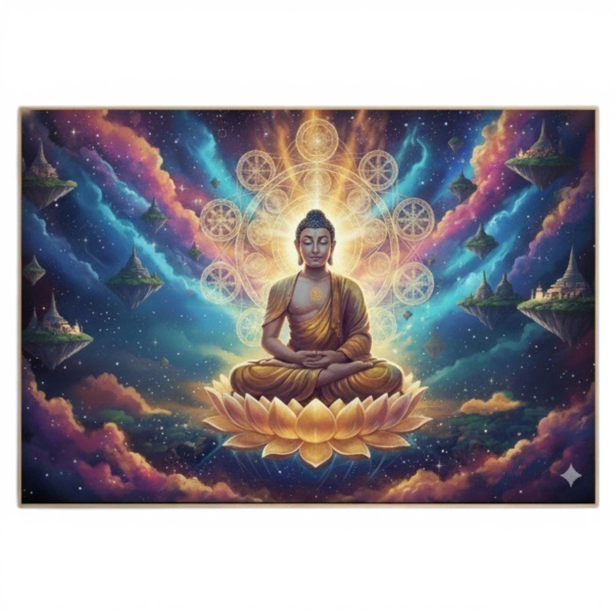 Buddha: Astral Bodhi: The Golden Lotus of Universal Wisdom