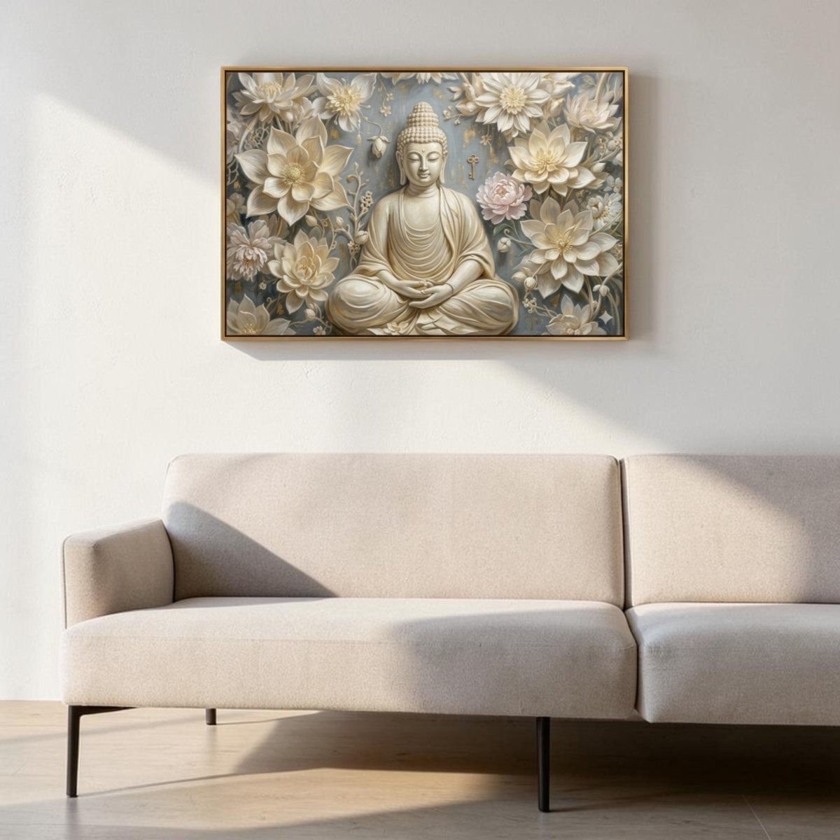 Buddha: The Bodhi - Pushpa: The Sacred Key to Inner Peace (36 x 24 Inches)