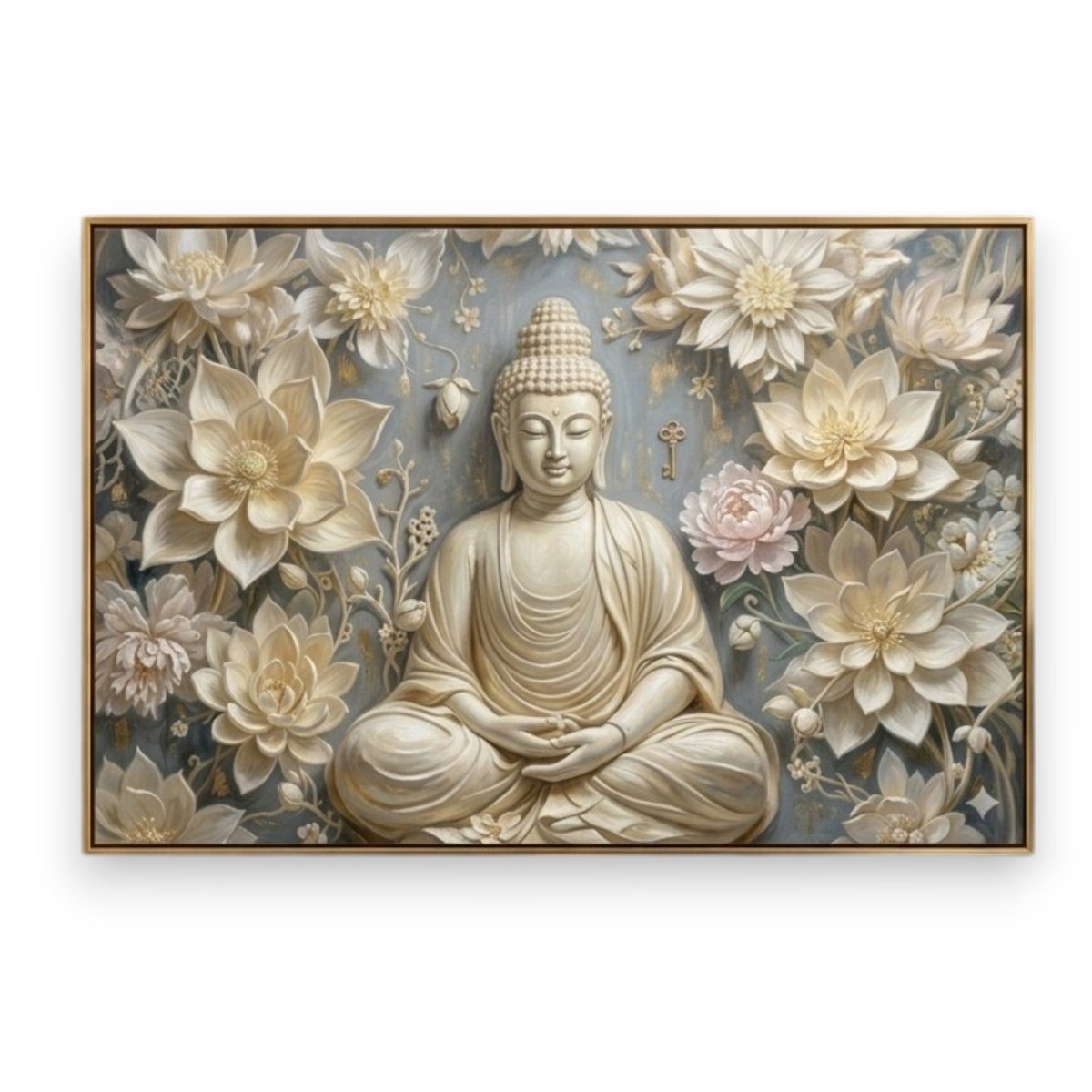 Buddha: The Bodhi - Pushpa: The Sacred Key to Inner Peace (36 x 24 Inches)