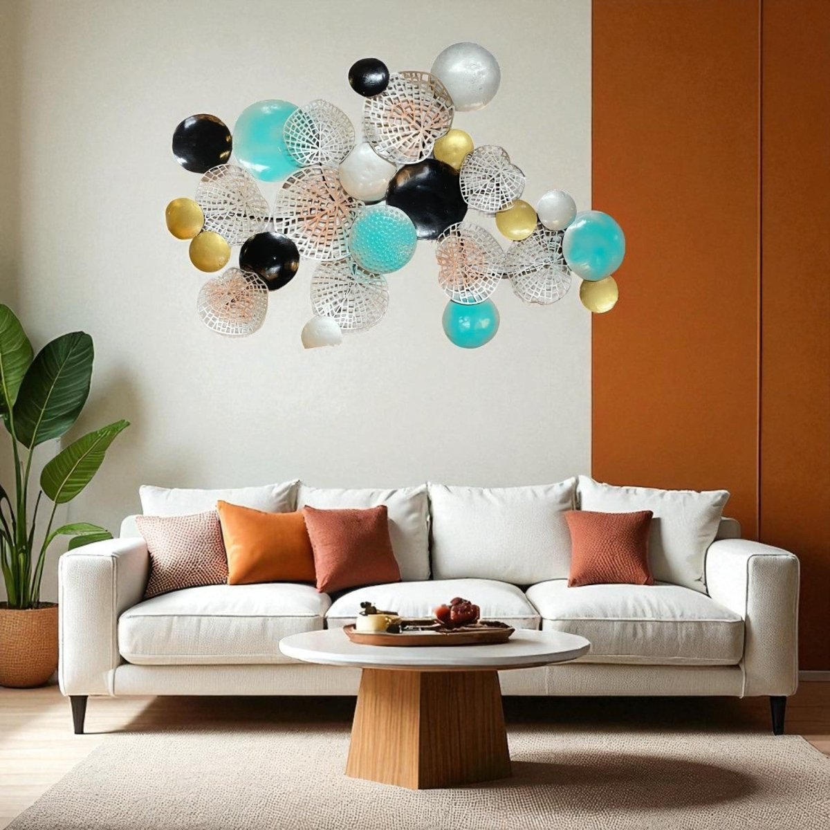 Bumper Sale Big Iron Wall Coverage Zara Net Hanging Art (40 x 26 Inches)