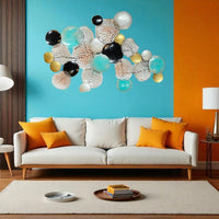 Thumbnail for Bumper Sale Big Iron Wall Coverage Zara Net Hanging Art (40 x 26 Inches)