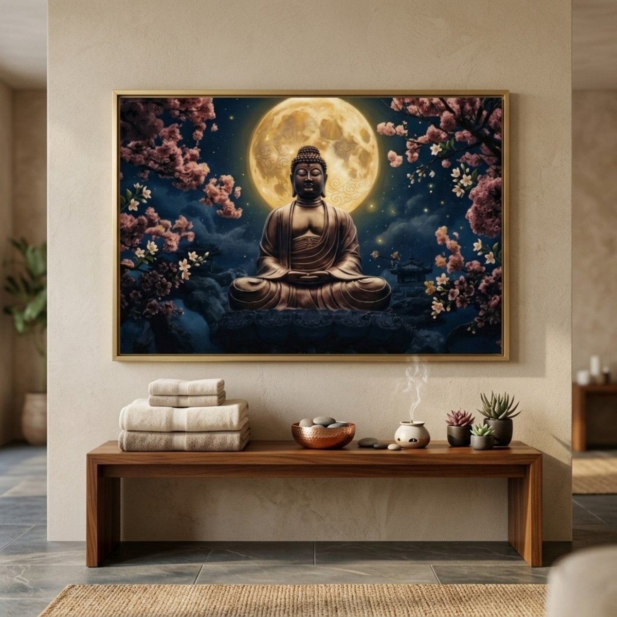 Chandra - Bodhi: The Lunar Enlightenment (36 x 24 Inches)