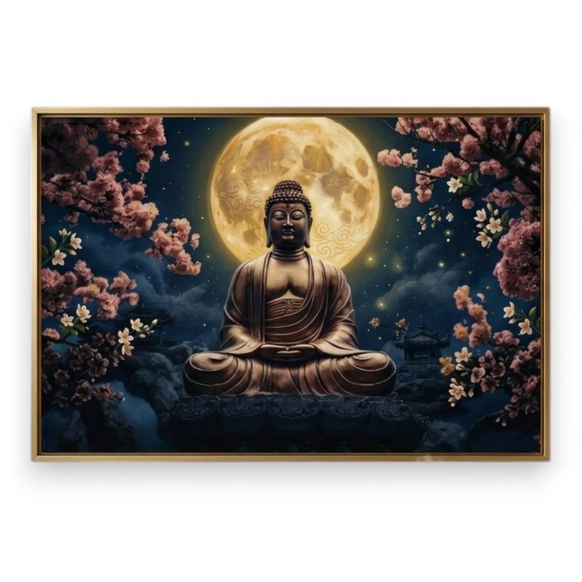 Chandra - Bodhi: The Lunar Enlightenment (36 x 24 Inches)