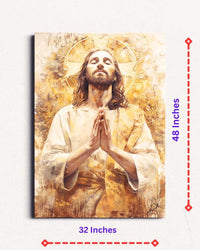 Thumbnail for Christ Reaching for the Light Canvas Wall Painting (24 x 36 Inches)