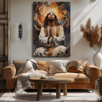 Thumbnail for Christ:The Burdened Savior Canvas Wall Painting (24 x 36 Inches)